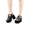 Restyle - Mortelle Plateausandalen - Schwarz Product image